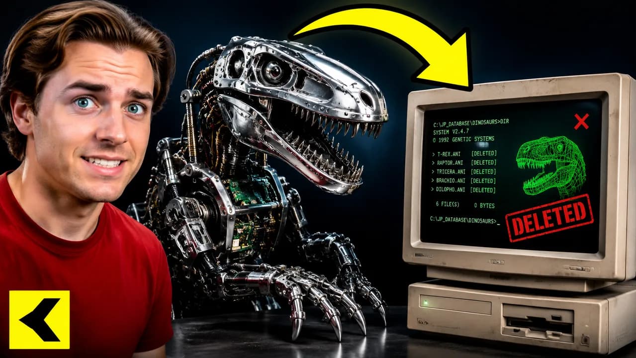 Thumbnail created for "This CGi Device was built for Jurassic Park… Then it was never used again…"
