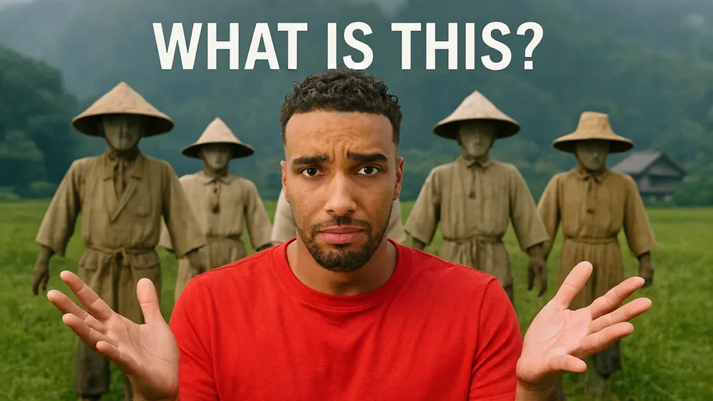 WildThumbnails AI redesign for “I Visited The Weirdest Town In Japan”