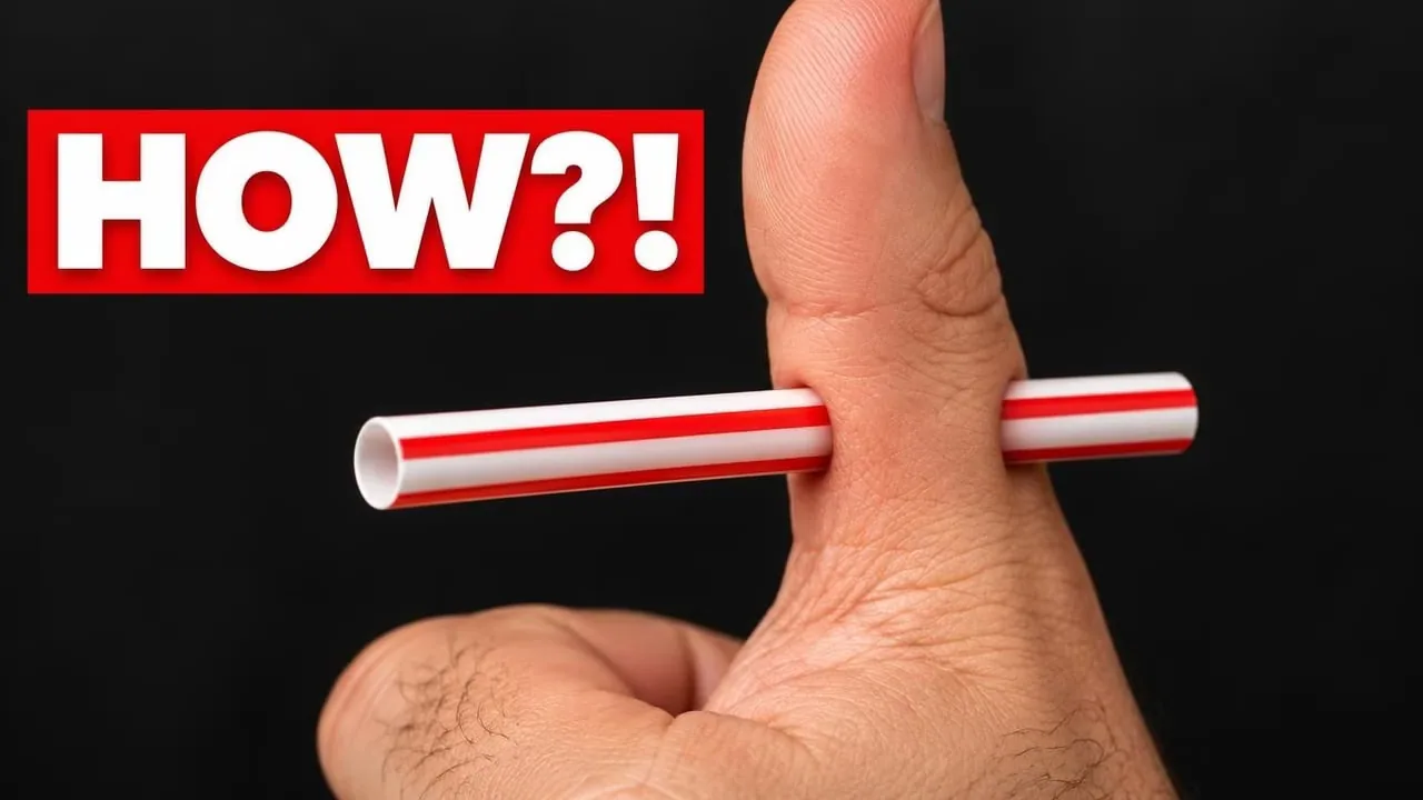 Thumbnail for “10 CRAZY Straw Tricks Anyone Can Do”